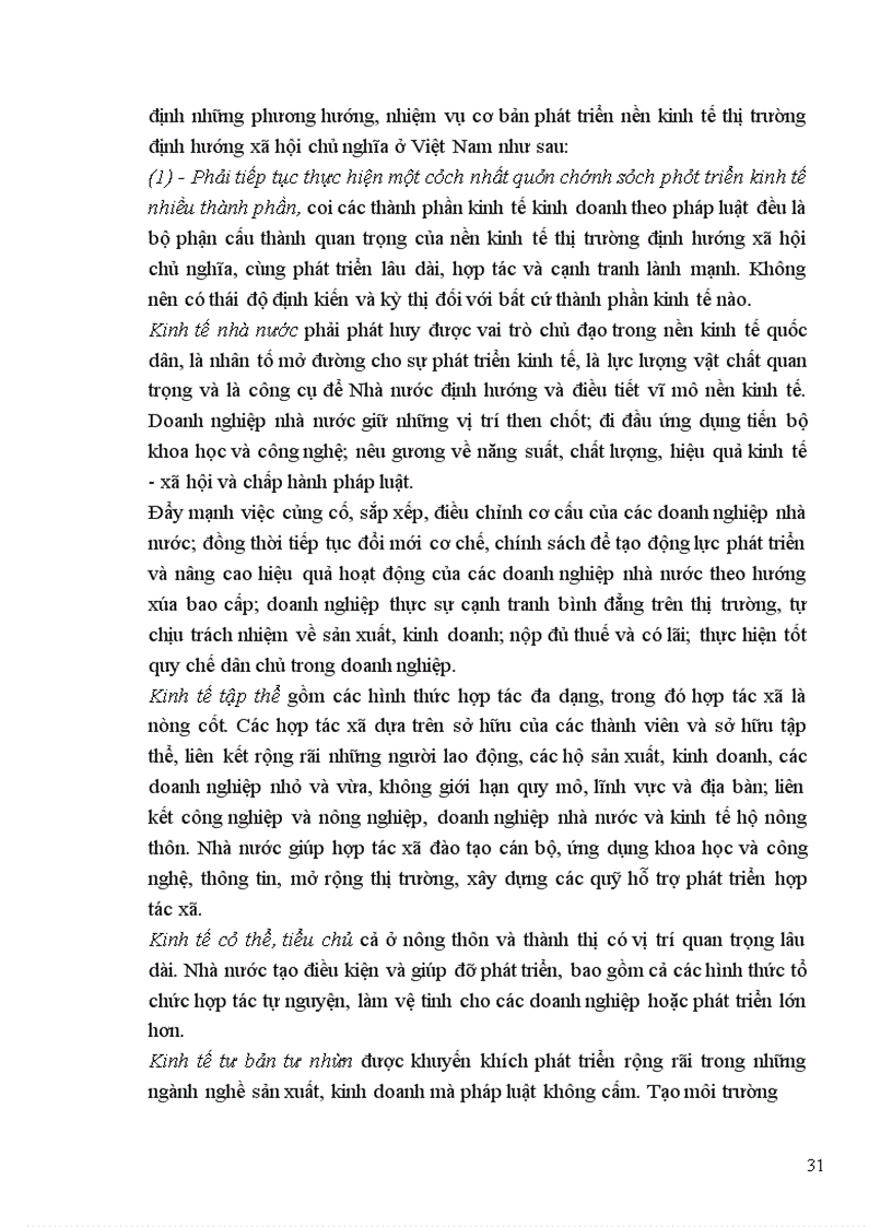 image for page Giải pháp để phát triển kinh tế thị trường định hướng XHCN ở Việt Nam