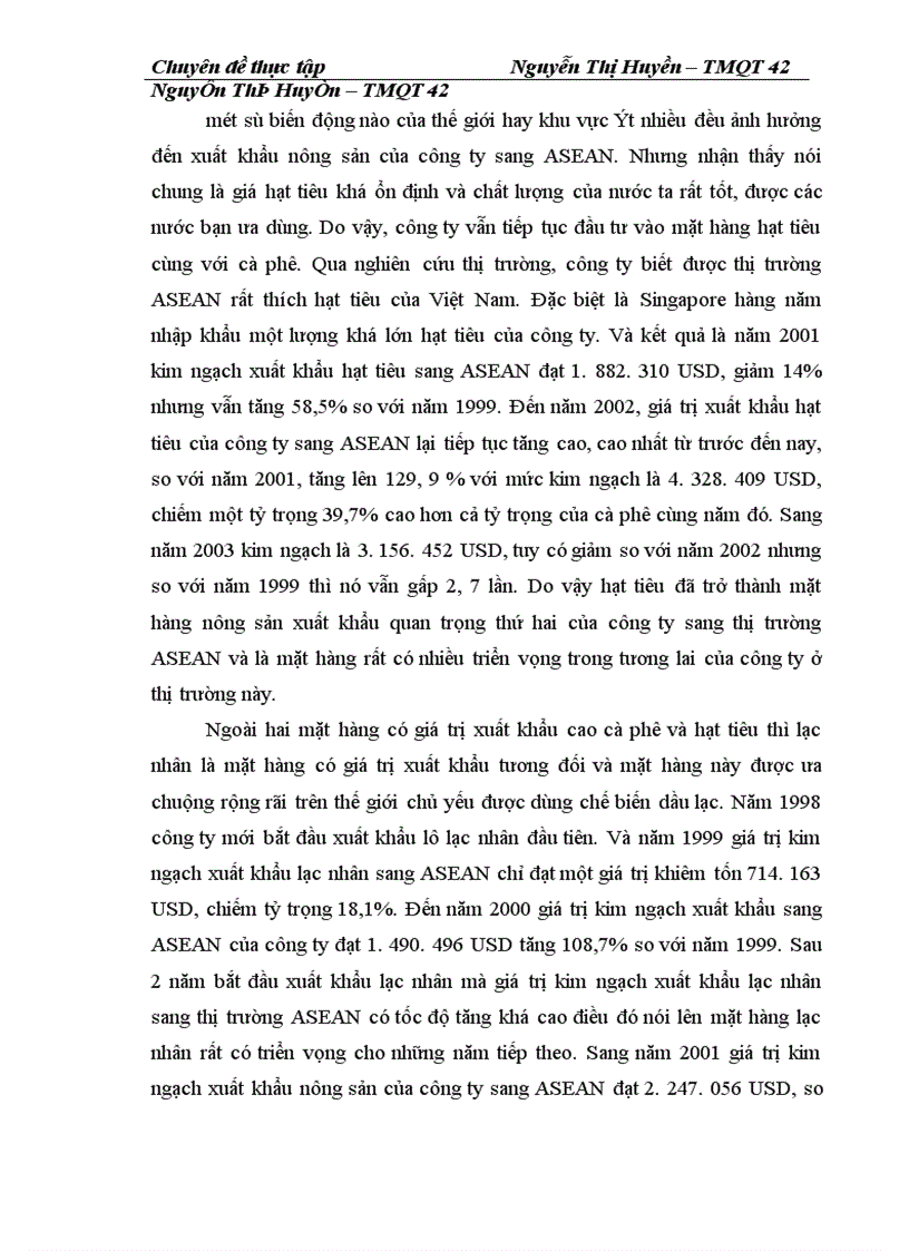 image for page Thực trạng và giải pháp đẩy mạnh xuất khẩu nông sản Việt Nam sang thị trường các nước ASEAN của công ty xuất nhập khẩu INTIMEX -
