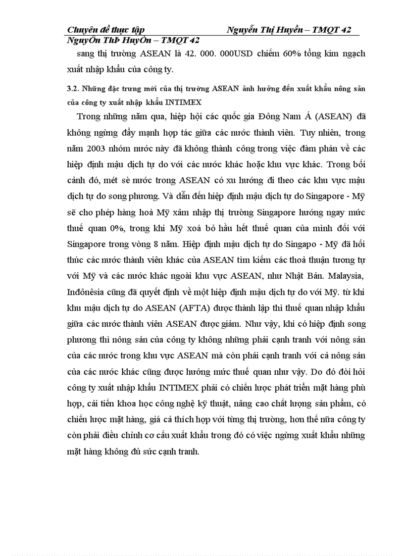 image for page Thực trạng và giải pháp đẩy mạnh xuất khẩu nông sản Việt Nam sang thị trường các nước ASEAN của công ty xuất nhập khẩu INTIMEX -