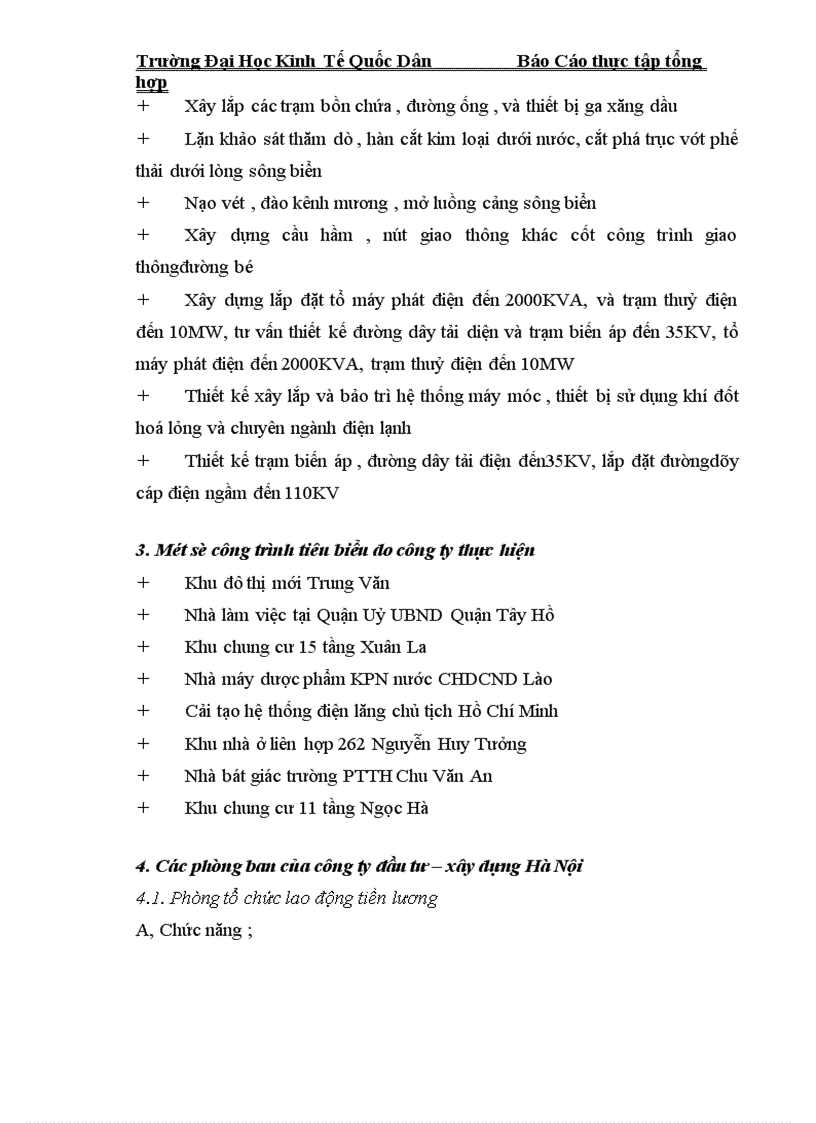 image for page Hoạt động của công ty đầu tư – xây dựng hà nội