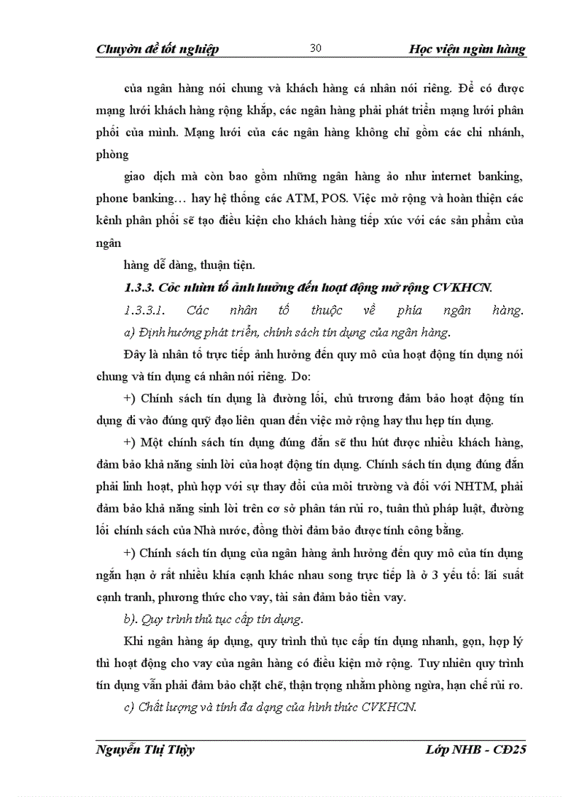 image for page Mở rộng hoạt động cho vay khách hàng cá nhân tại Ngân hàng Thương Mại Cổ Phần Công Thương Việt Nam – Chi nhánh Thanh Xuân