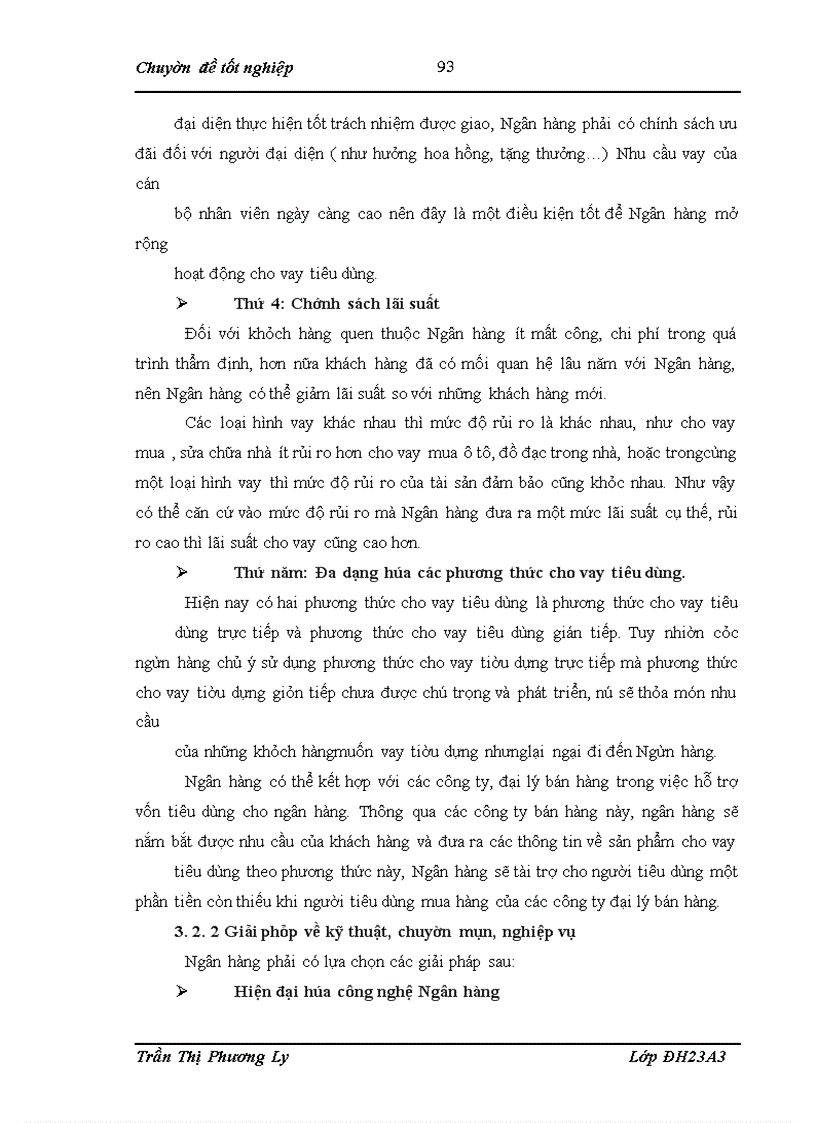 image for page Giải pháp mở rộng hoạt động cho vay tiêu dùng tại Ngân hàng thương mại cổ phẩn Techcombank