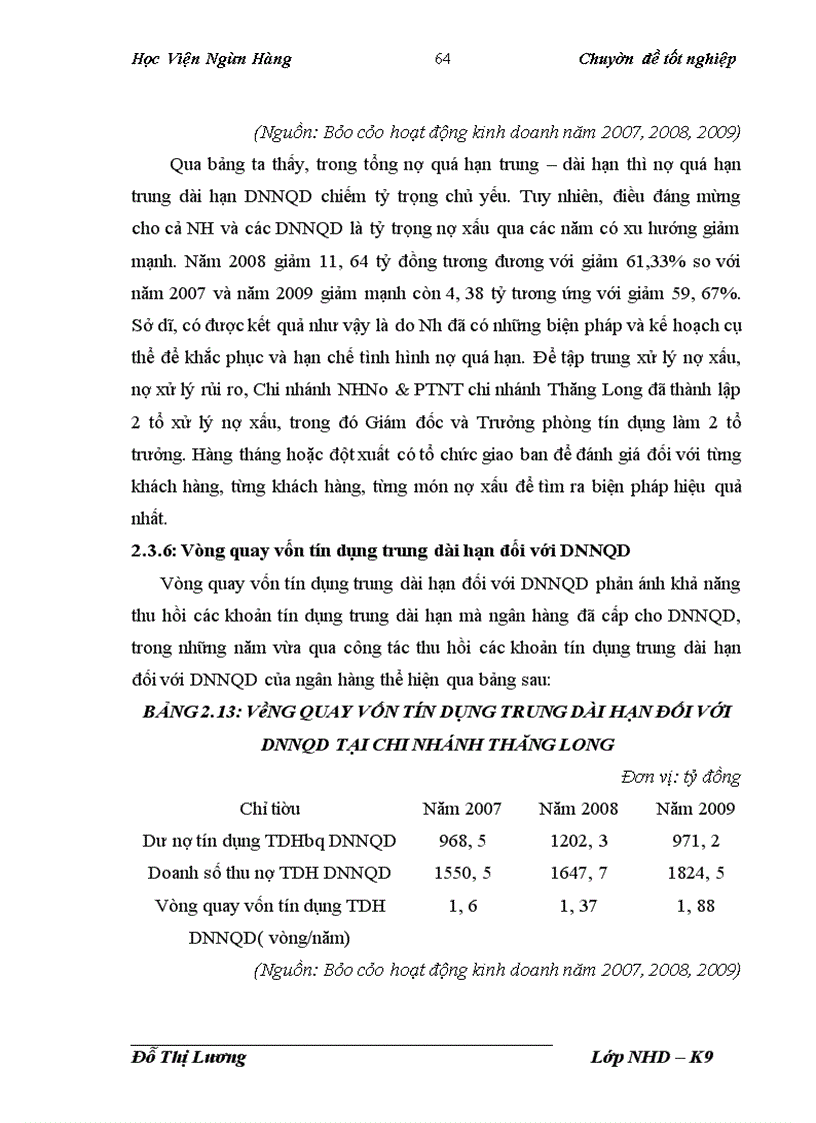 image for page Giaỉ pháp mở rộng tín dụng trung dài hạn đối với doanh nghiệp ngoài quốc doanh tại Ngân hàng Nông nghiệp và Phát triển Nông thôn Chi nhánh Thăng Long