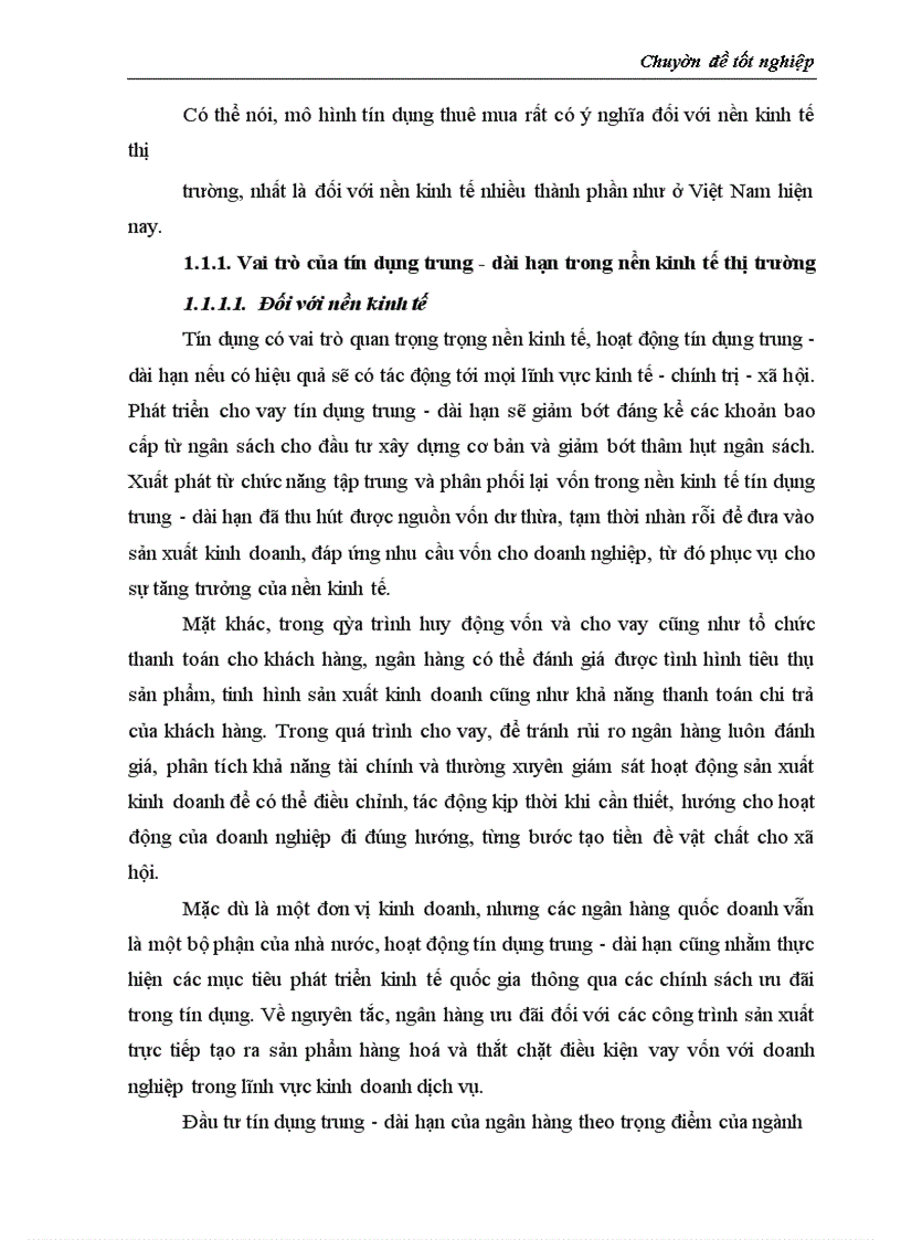 image for page Thực trạng và giải pháp đối với tín dụng trung - dài hạn tại chi nhánh Ngân Hàng No&PTNT Gia Lâm Hà Nội