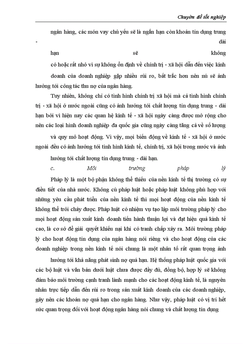 image for page Thực trạng và giải pháp đối với tín dụng trung - dài hạn tại chi nhánh Ngân Hàng No&PTNT Gia Lâm Hà Nội