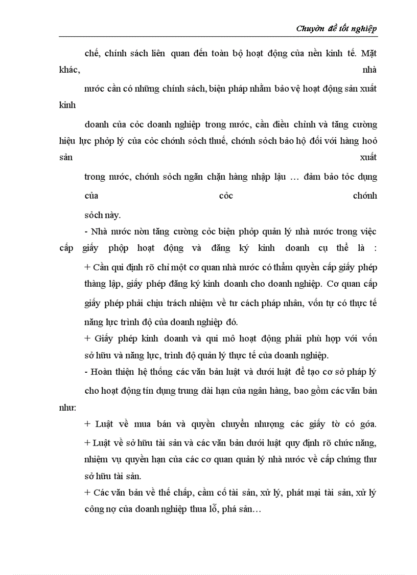 image for page Thực trạng và giải pháp đối với tín dụng trung - dài hạn tại chi nhánh Ngân Hàng No&PTNT Gia Lâm Hà Nội
