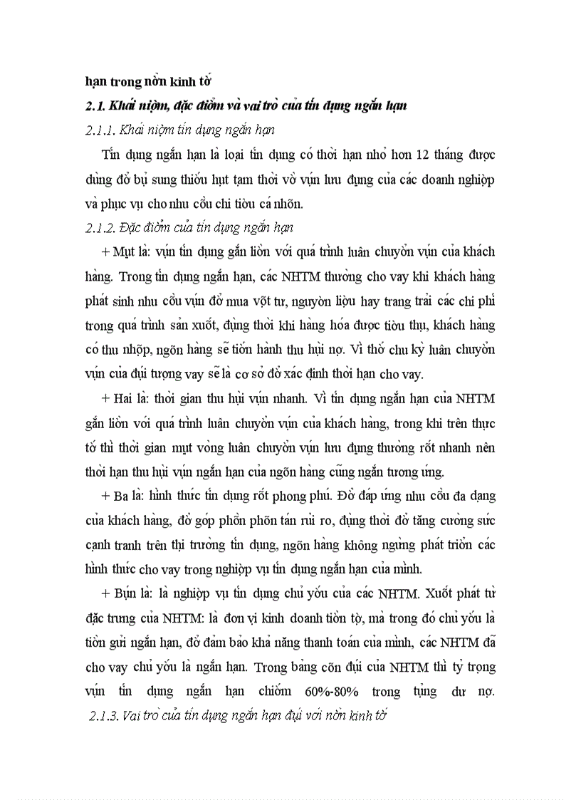 image for page Giải pháp nâng cao chất lượng tín dụng ngắn hạn tại NH No&PTNT Hà Nội