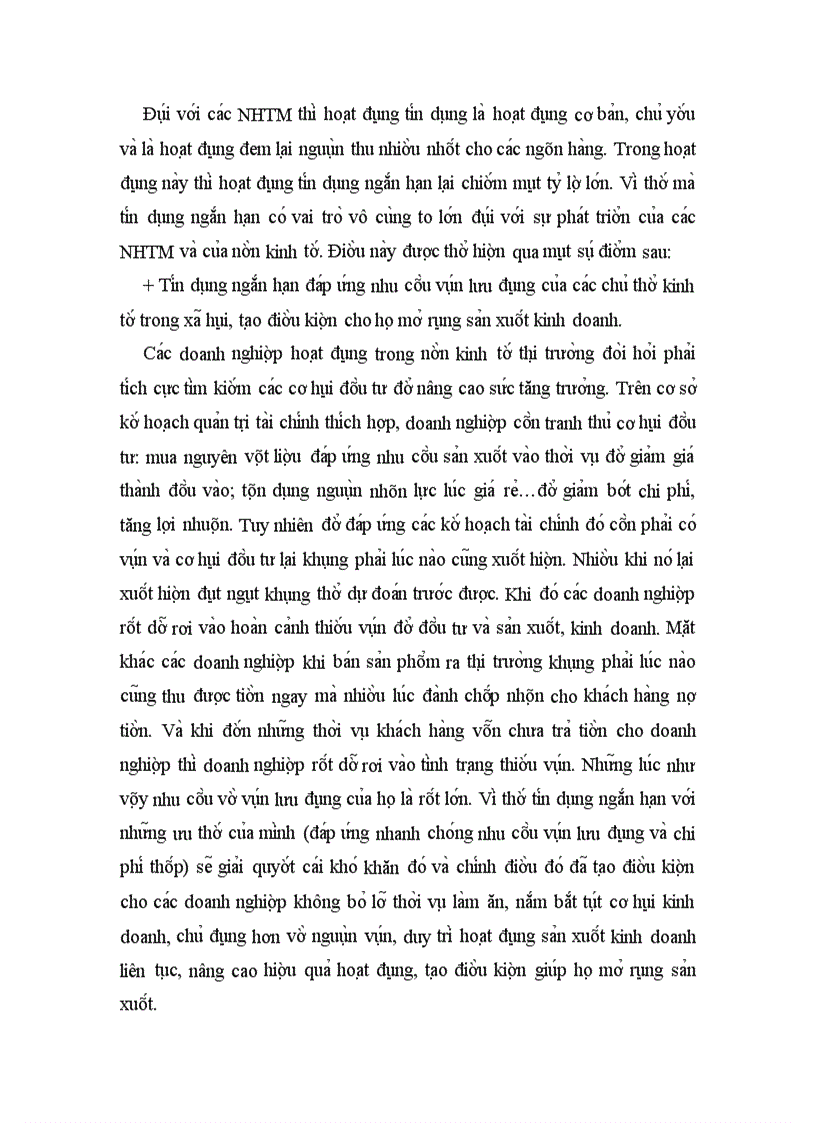 image for page Giải pháp nâng cao chất lượng tín dụng ngắn hạn tại NH No&PTNT Hà Nội