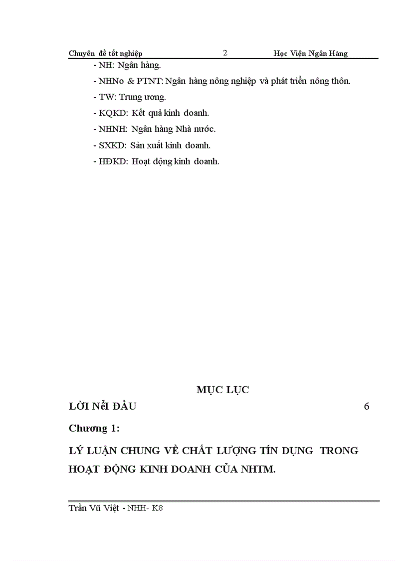 image for page Nâng cao chất lượng tín dụng tại NHNo &PTNT chi nhánh Cầu Giấy