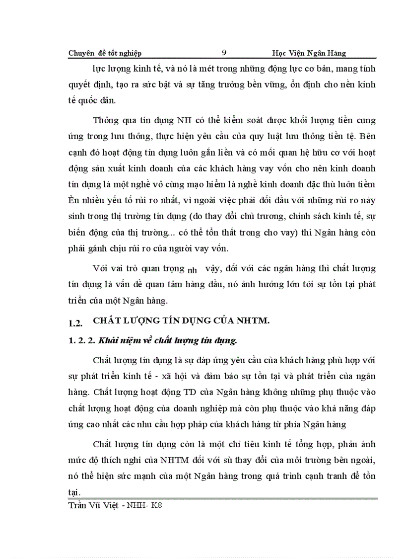 image for page Nâng cao chất lượng tín dụng tại NHNo &PTNT chi nhánh Cầu Giấy