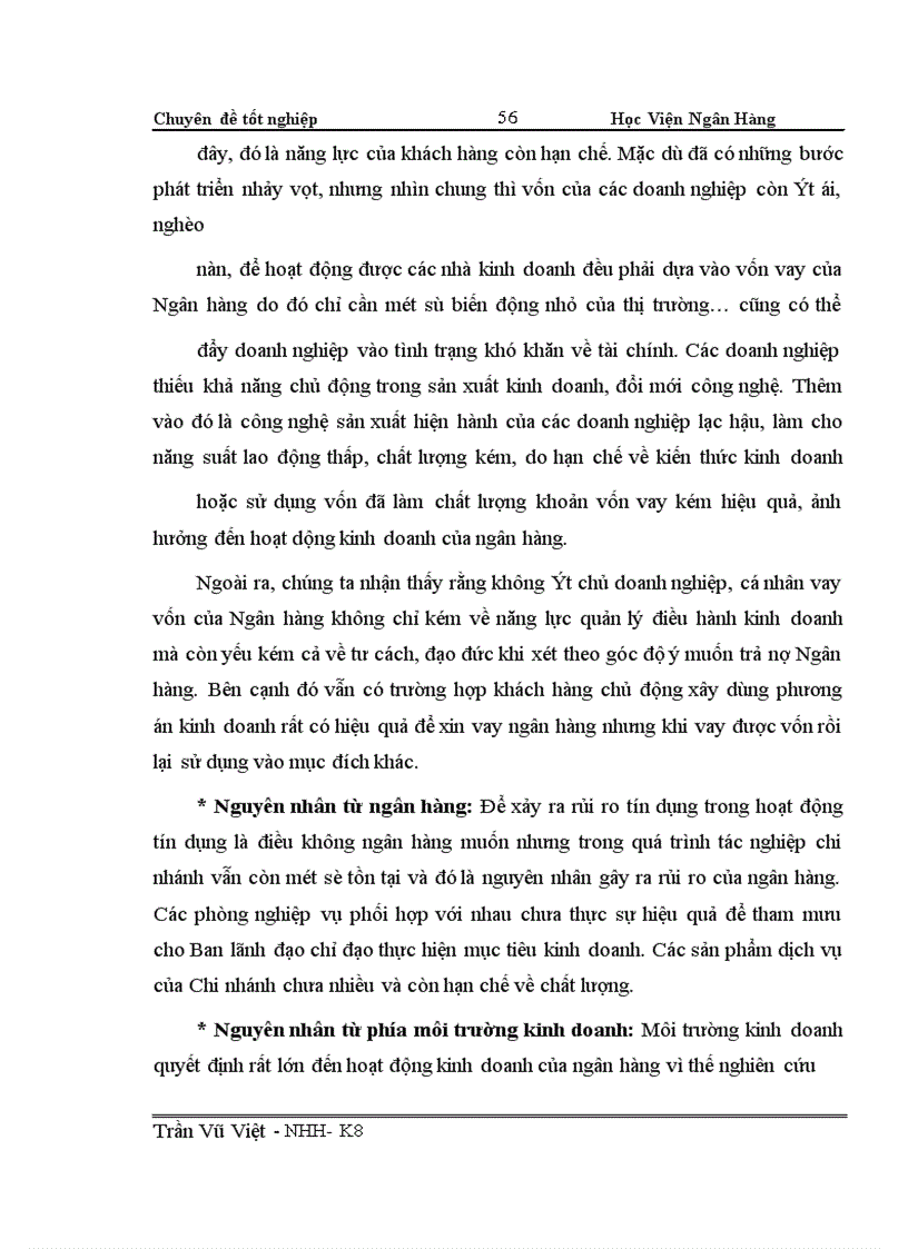 image for page Nâng cao chất lượng tín dụng tại NHNo &PTNT chi nhánh Cầu Giấy