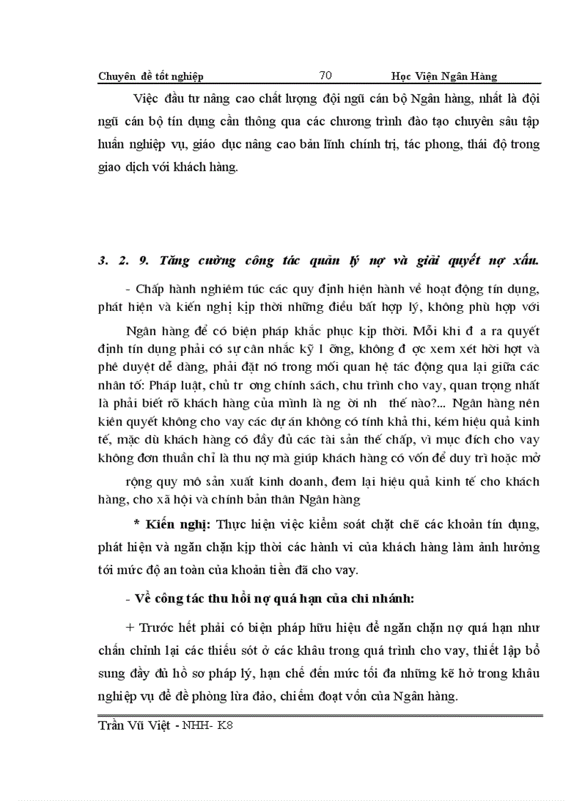 image for page Nâng cao chất lượng tín dụng tại NHNo &PTNT chi nhánh Cầu Giấy