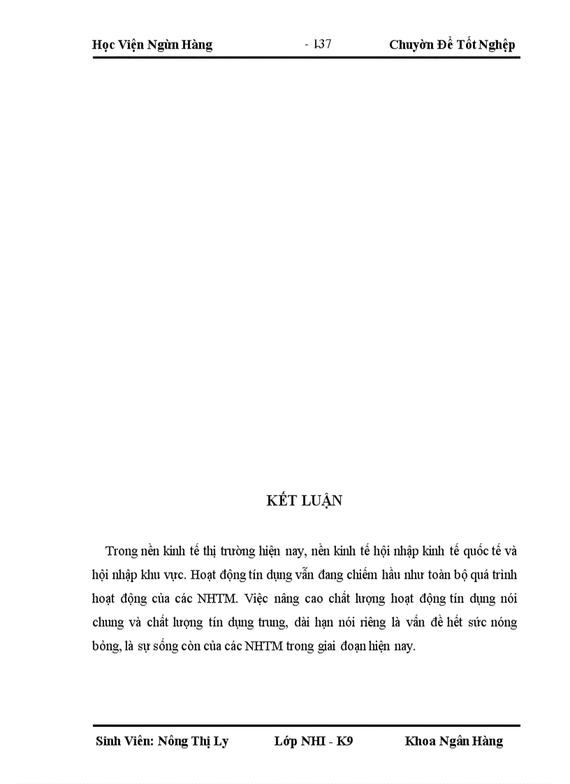 image for page Giải pháp nâng cao chất lượng tín dụng trung và dài hạn tại chi nhánh Ngân hàng Đầu tư và Phát triển Lạng Sơn