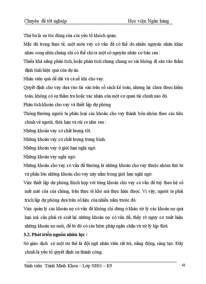 image for page Giải pháp nâng cao chất lượng tín dụng đối với các doanh nghiệp vừa và nhỏ tại sở giao dịch ngân hàng thương mại cổ phần ngoại thương