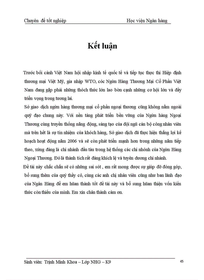 image for page Giải pháp nâng cao chất lượng tín dụng đối với các doanh nghiệp vừa và nhỏ tại sở giao dịch ngân hàng thương mại cổ phần ngoại thương