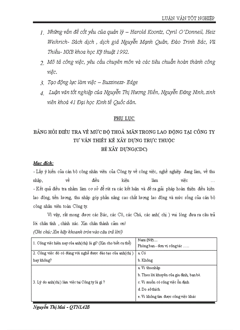 image for page Tạo động lực cho người lao động tại Công ty Tư vấn Thiết kế Xây dựng trực thuộc Bộ Xây dựng.