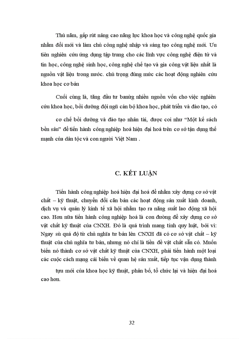 image for page CNH - HĐH - vai trò của nó đối với sự nghiệp xây dựng chủ nghĩa xã hội ở nước ta