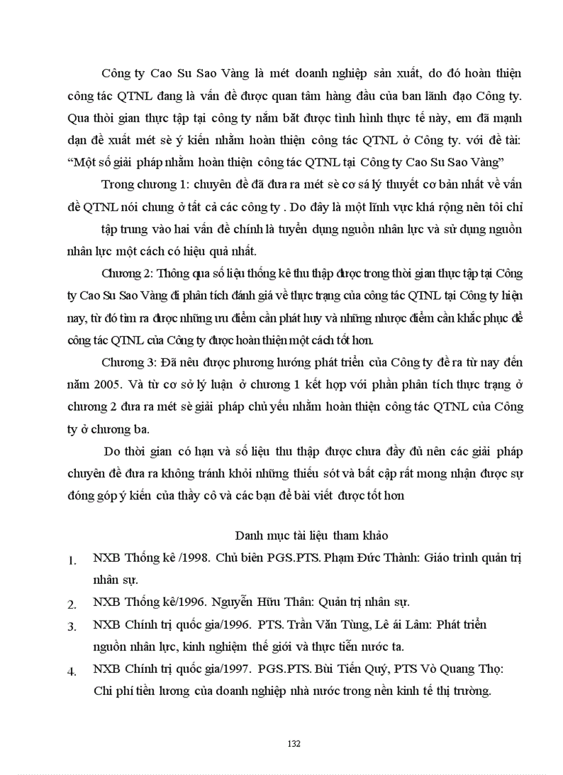 image for page Một số giải pháp nhằm hoàn thiện công tác quản trị nhân lực tại công ty Cao Su Sao Vàng