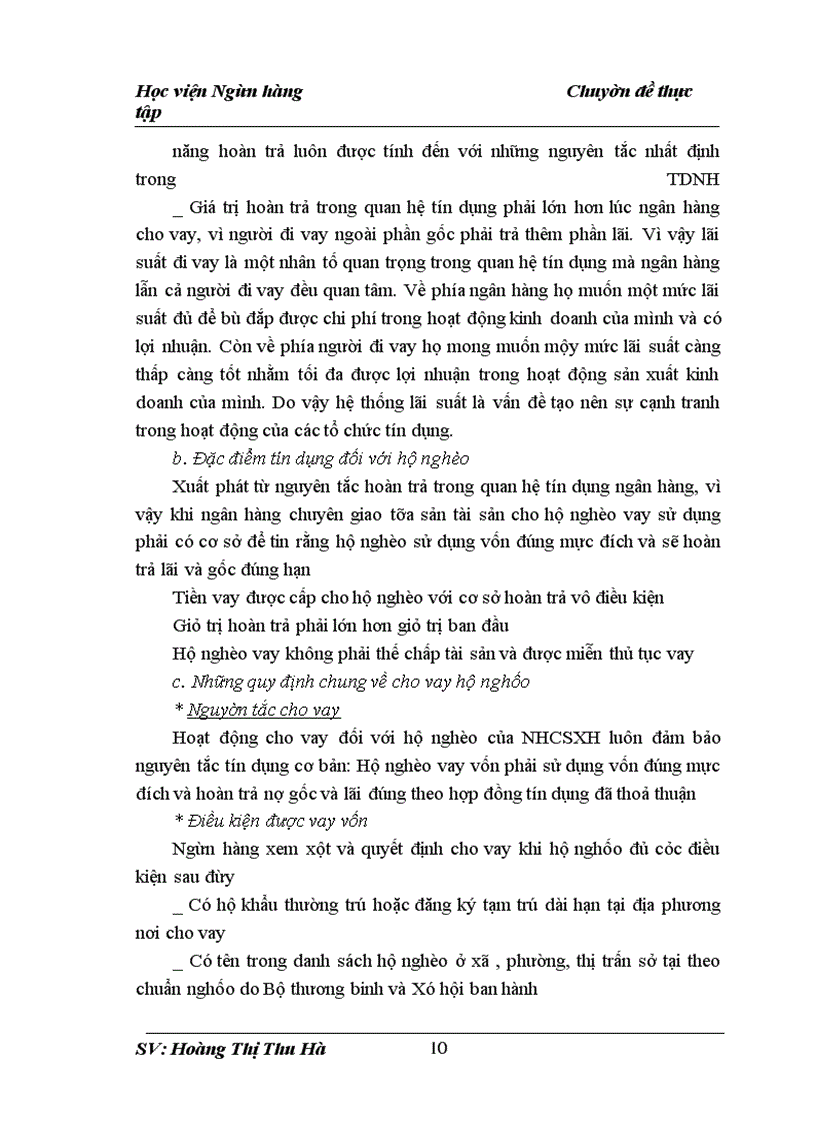 image for page Giải pháp nâng cao chất lượng tín dụng hộ nghèo tại NHCSXH huyện Hàm Yên