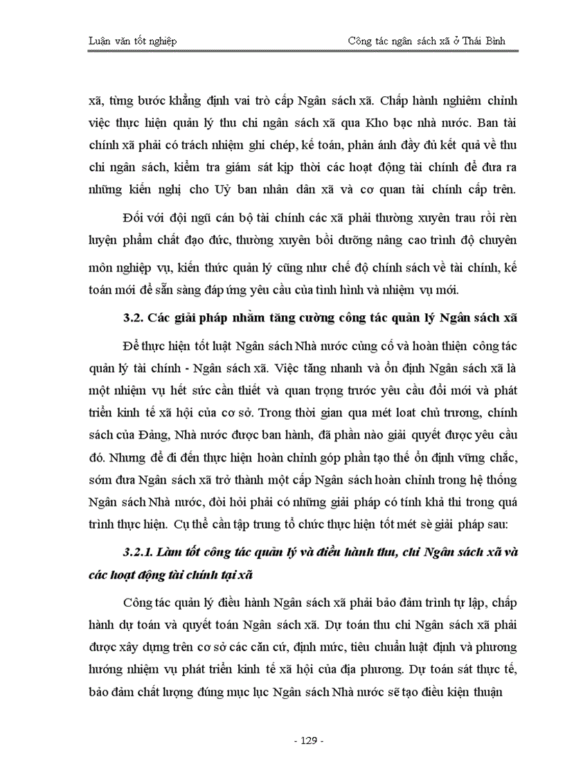 image for page Quản lý ngân sách trên địa bàn tỉnh ở Thái Bình - Thực trạng và giải pháp