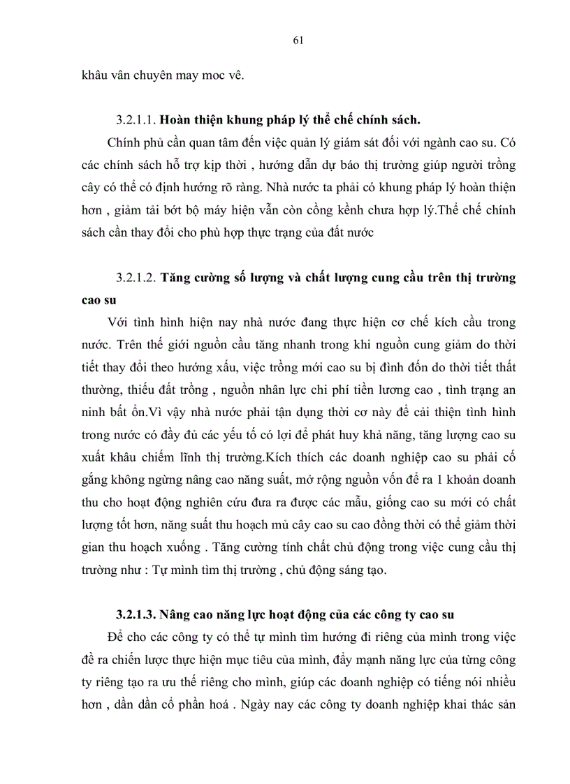 image for page Một số giải pháp nhằm nâng cao năng lực cạnh tranh của ngành cao su Việt Nam