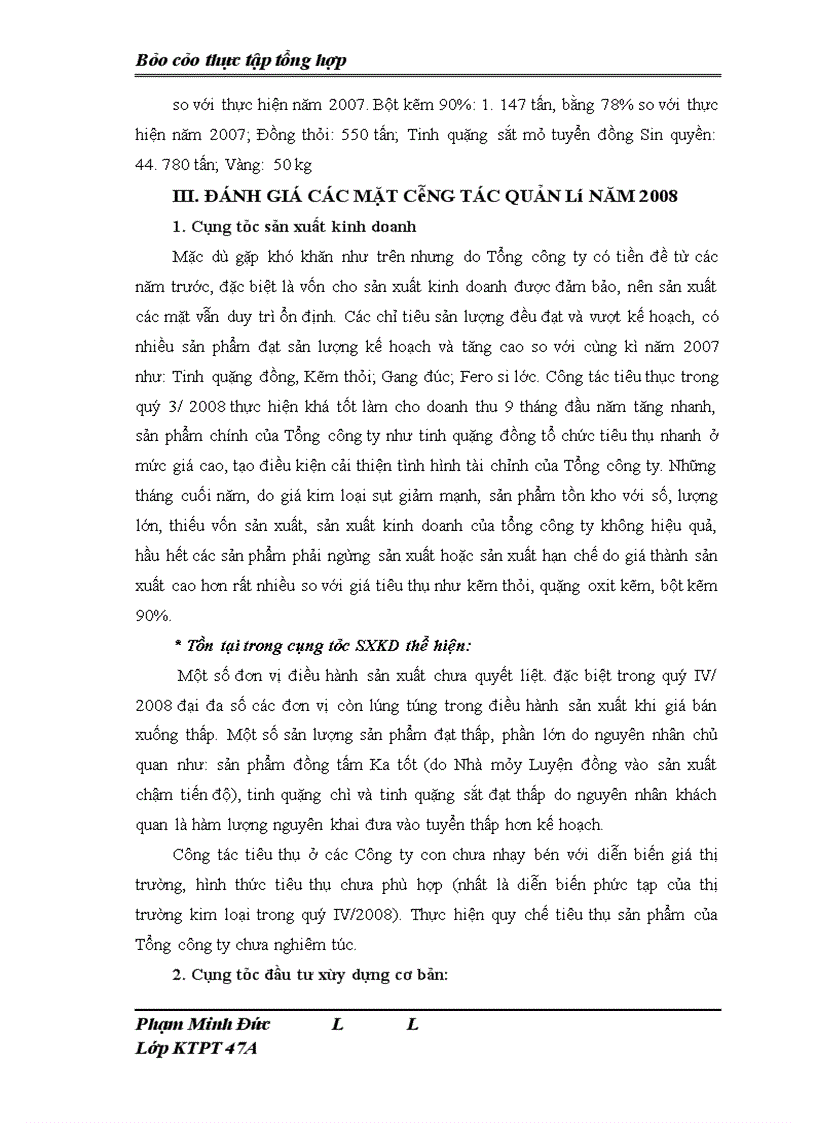 image for page Báo cáo thực tập tổng hợp Tổng Công ty Khoáng sản – TKV sdnklasd