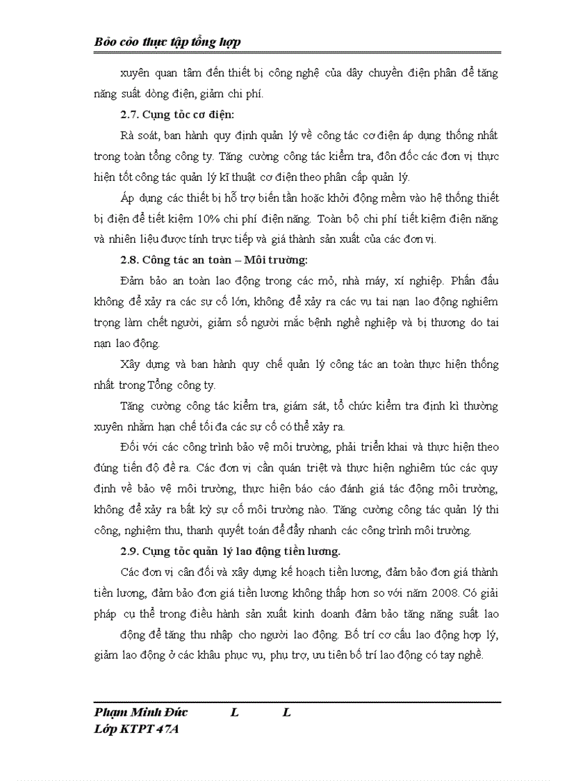 image for page Báo cáo thực tập tổng hợp Tổng Công ty Khoáng sản – TKV sdnklasd