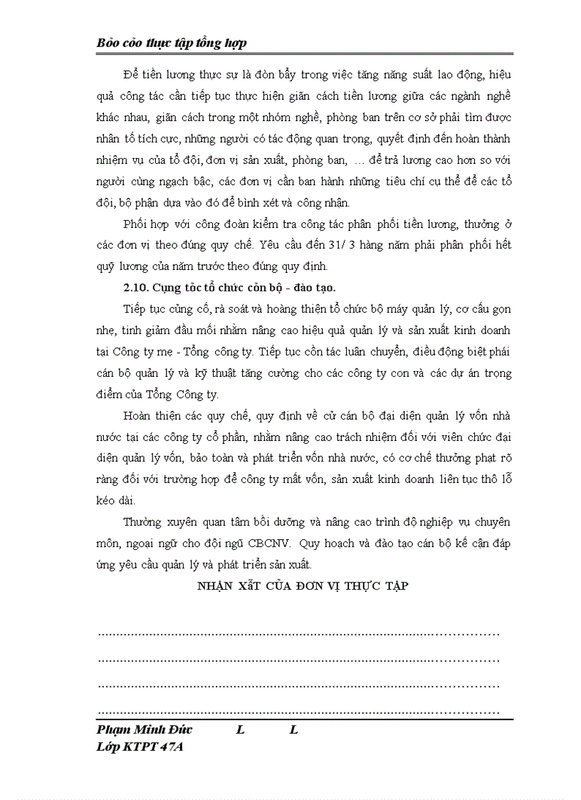 image for page Báo cáo thực tập tổng hợp Tổng Công ty Khoáng sản – TKV sdnklasd