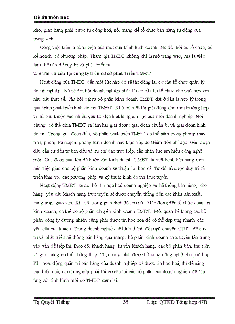 image for page Thực trạng phát triển thương mại điện tử ở Việt Nam - ứng dụng và phát triển thương mại điện tử cho các doanh nghiệp vừa và nhỏ