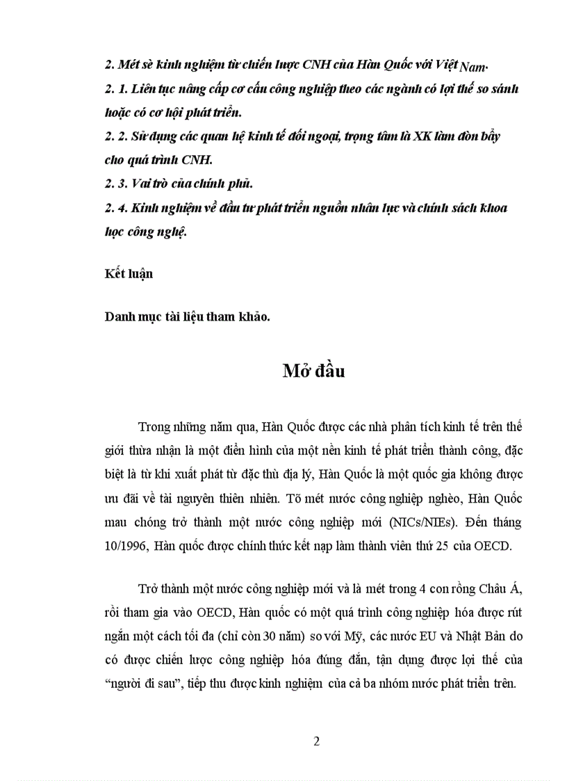image for page Công nghiệp hóa ở Hàn Quốc giai đoạn 1980-1990 từ đó rút ra kinh nghiệm với Việt Nam