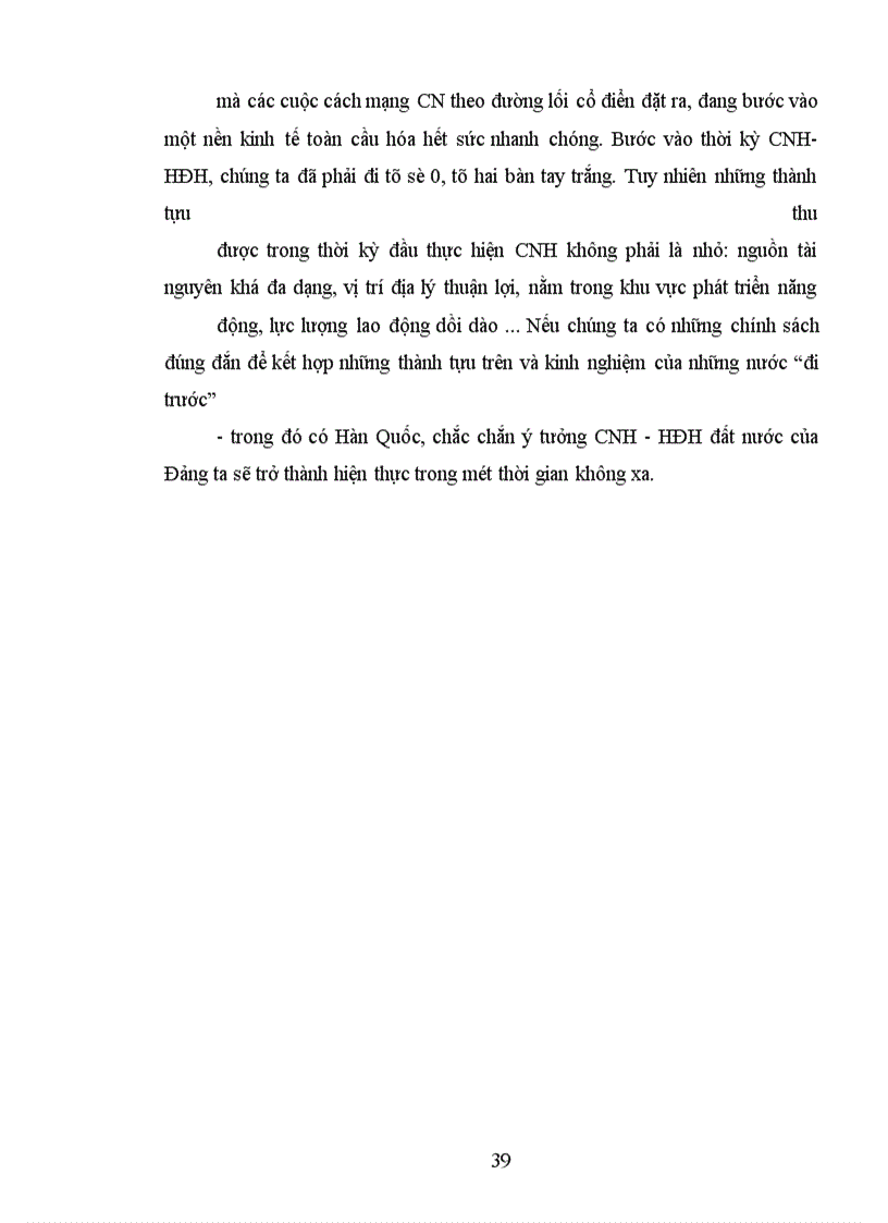 image for page Công nghiệp hóa ở Hàn Quốc giai đoạn 1980-1990 từ đó rút ra kinh nghiệm với Việt Nam