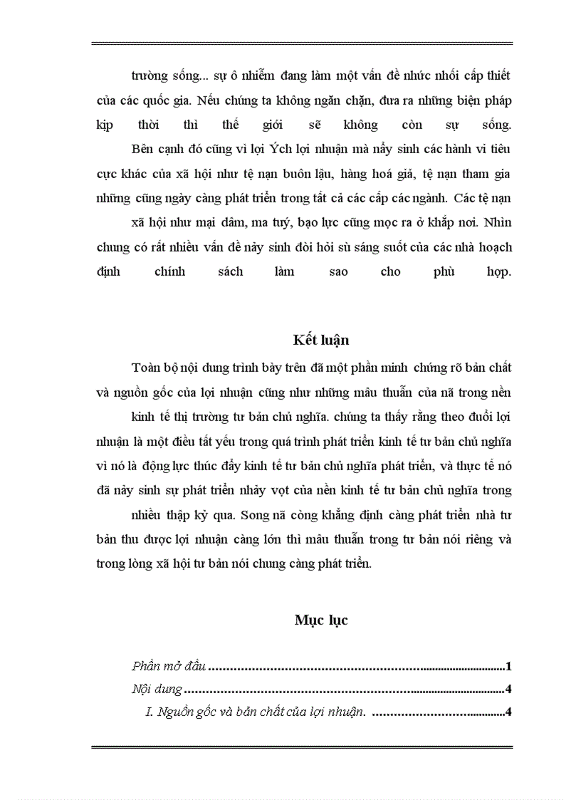 image for page Lí thuyết về lợi nhuận