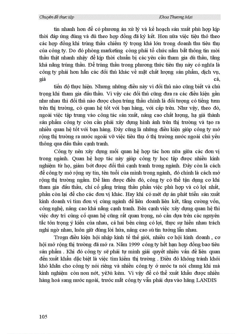 image for page Một số biện pháp đầy mạnh hoạt động tiêu thụ sản phẩm ở Công ty thiết bị đo điện.