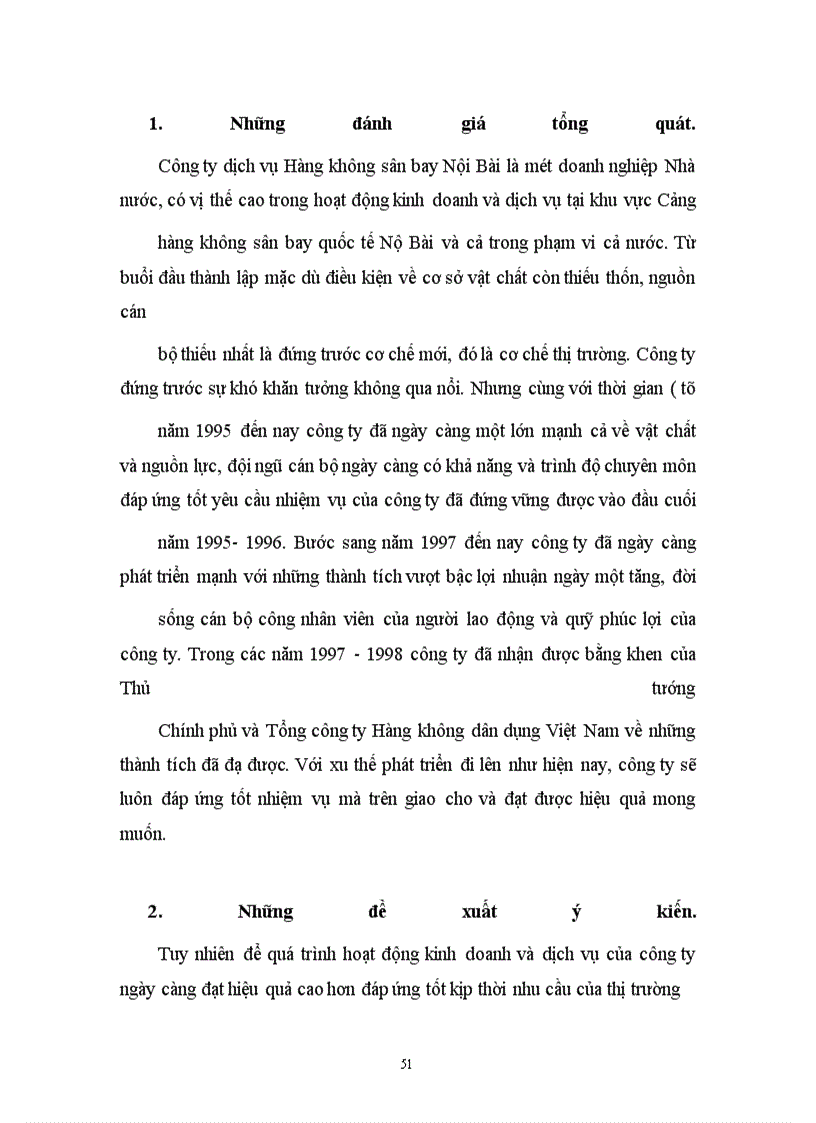 image for page Thực trạng hoạt động sản xuất kinh doanh của Công ty dịch vụ Hàng Không sân bay Nội Bài