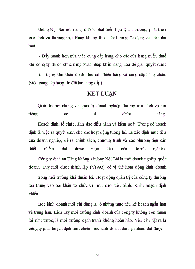 image for page Thực trạng hoạt động sản xuất kinh doanh của Công ty dịch vụ Hàng Không sân bay Nội Bài