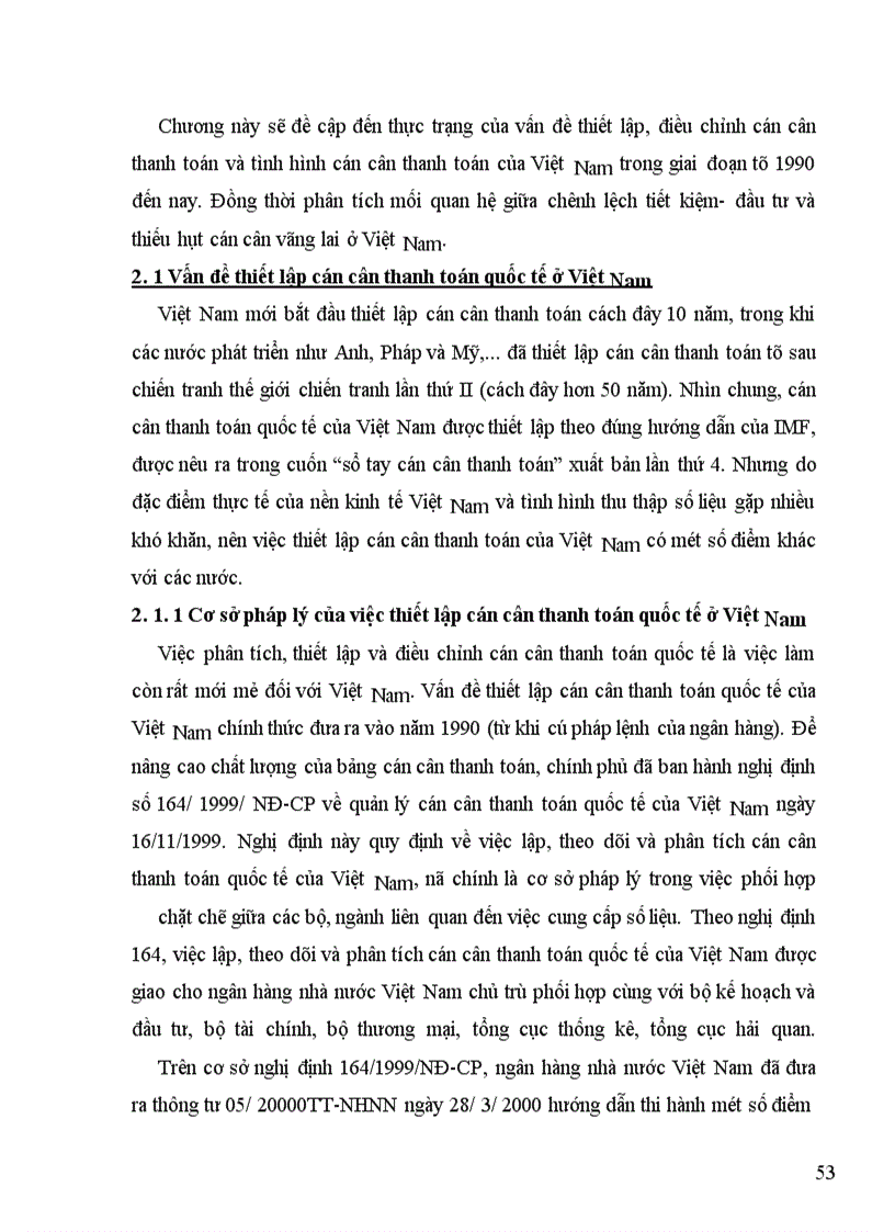 image for page Thực trạng cán cân thanh toán quốc tế của Việt Nam