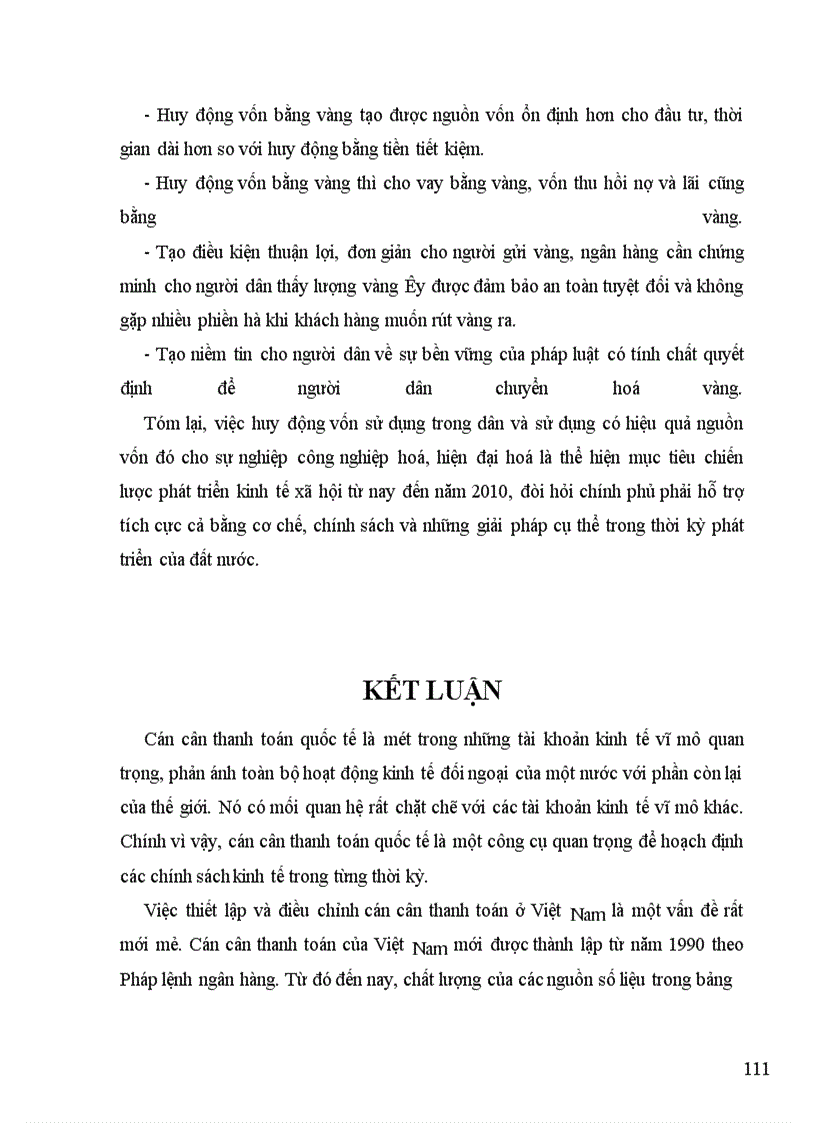 image for page Thực trạng cán cân thanh toán quốc tế của Việt Nam