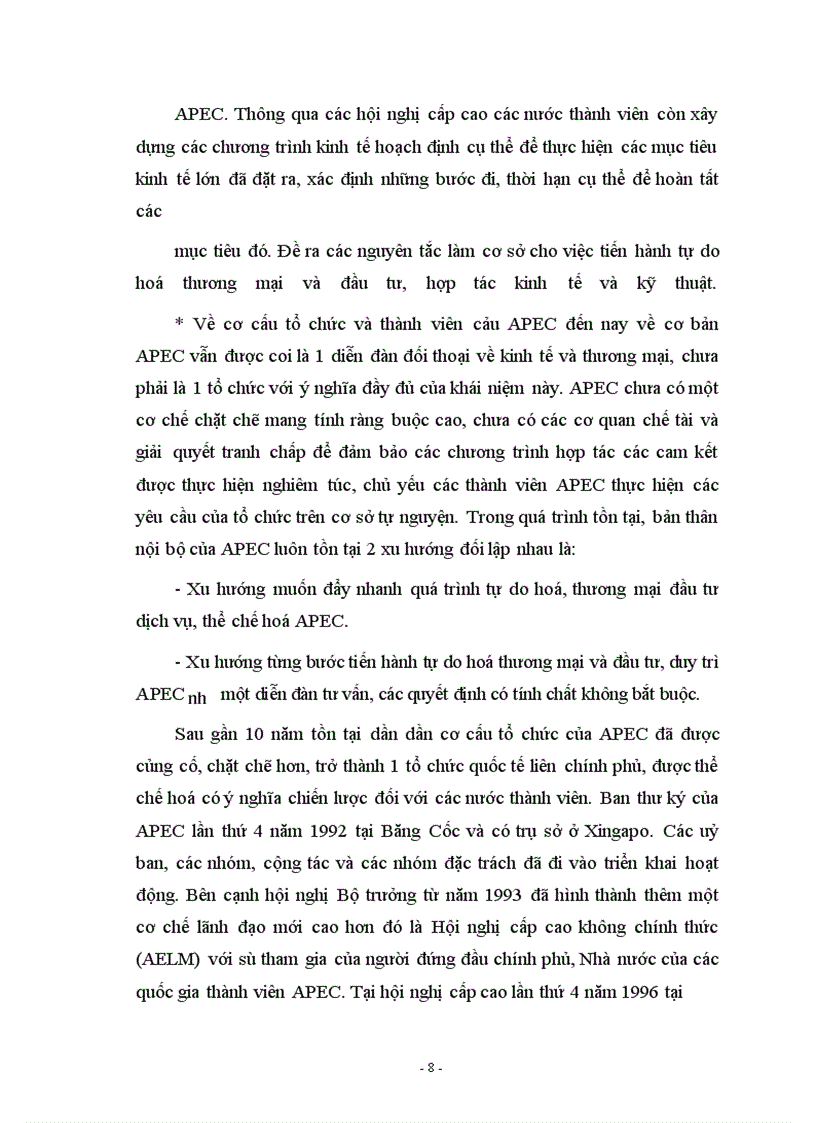 image for page Hợp tác kinh tế Việt Nam - APEC