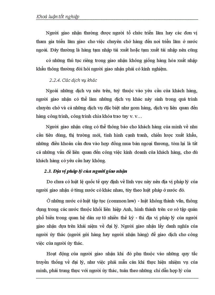 image for page Giao nhận hàng hóa quốc tế bằng đường biển tại Công ty giao nhận kho vận ngoại thương - VIETRANS