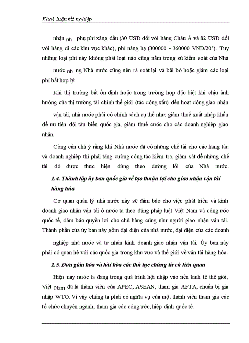 image for page Giao nhận hàng hóa quốc tế bằng đường biển tại Công ty giao nhận kho vận ngoại thương - VIETRANS