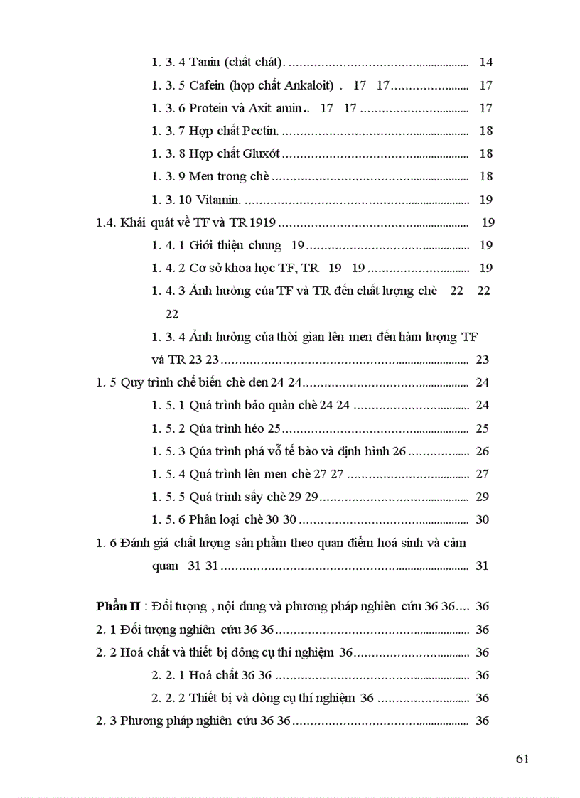 image for page Nghiên cứu mối quan hệ giữa tỷ lệ TF/TR đến chất lượng chè