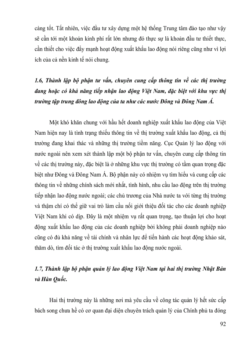 image for page Thực trạng xuất khẩu lao động của việt nam sang các nước đông và đông nam á cùng một số kiến nghị