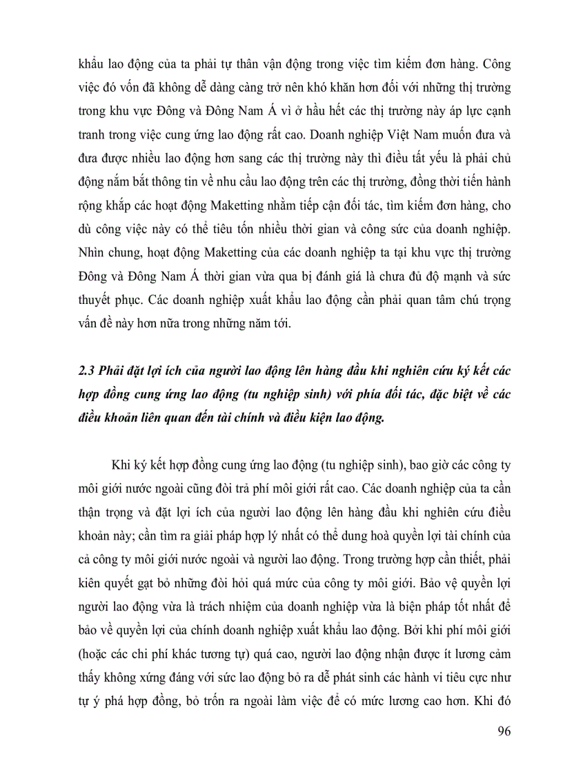 image for page Thực trạng xuất khẩu lao động của việt nam sang các nước đông và đông nam á cùng một số kiến nghị