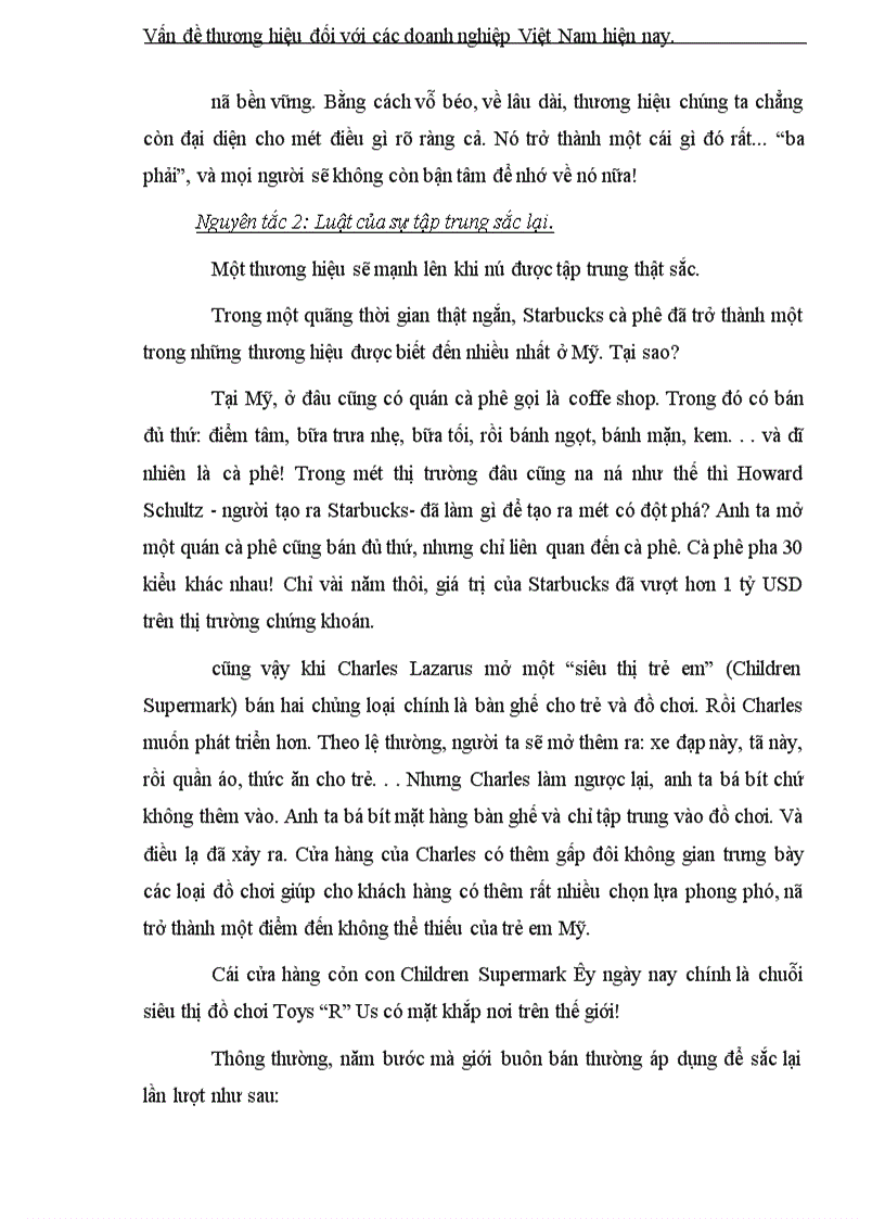 image for page Vấn đề thương hiệu đối với các doanh nghiệp Việt Nam hiện nay