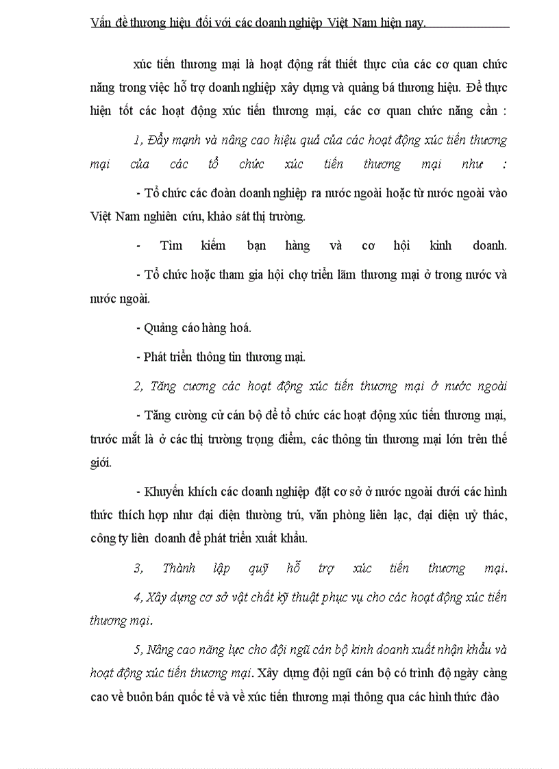 image for page Vấn đề thương hiệu đối với các doanh nghiệp Việt Nam hiện nay