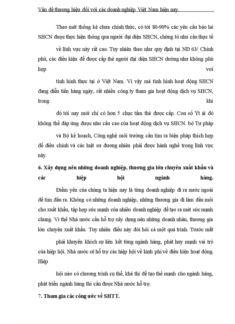 image for page Vấn đề thương hiệu đối với các doanh nghiệp Việt Nam hiện nay