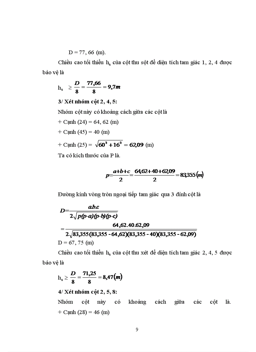 image for page Bảo vệ chống sét đánh trực tiếp vào trạm biến áp 220/110 KV
