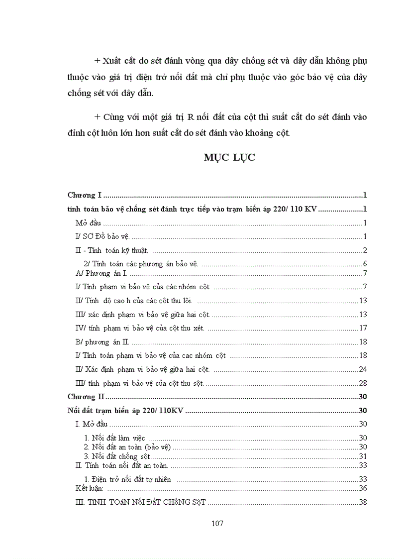 image for page Bảo vệ chống sét đánh trực tiếp vào trạm biến áp 220/110 KV