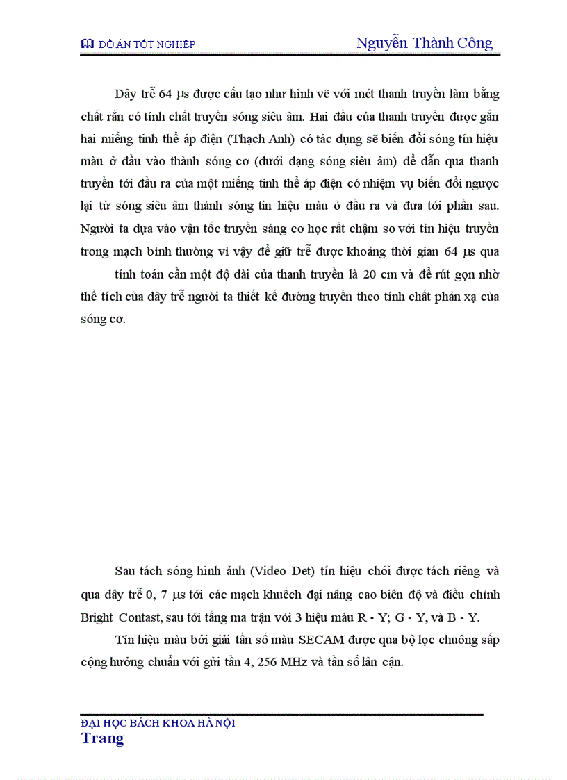 image for page Nguyên lý máy thu hình màu JVC model 1490M