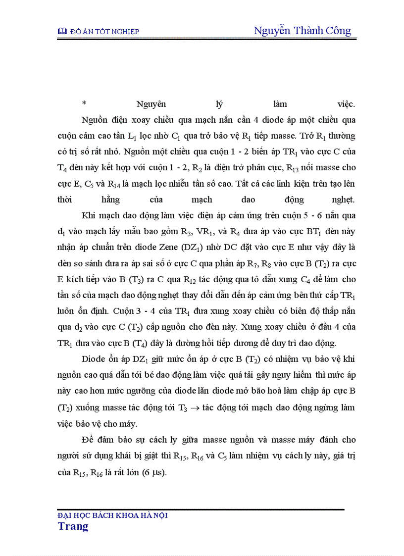 image for page Nguyên lý máy thu hình màu JVC model 1490M